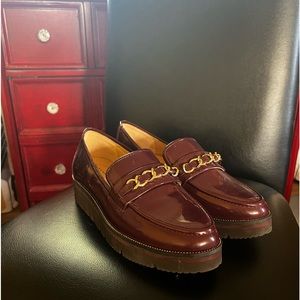 Alex Marie burgundy EVA loafers Size 9.5